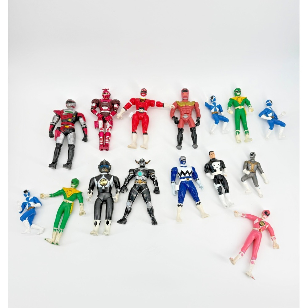 Lot of 15! Vintage 90's 1990's Bandai Power Rangers